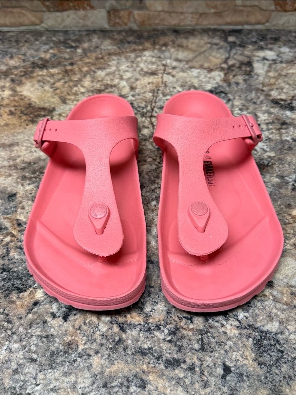 Birkenstock Unisex Gizeh EVA Sandals Watermelon Women’s Size EU 39 / US 8 - Picture 2 of 7